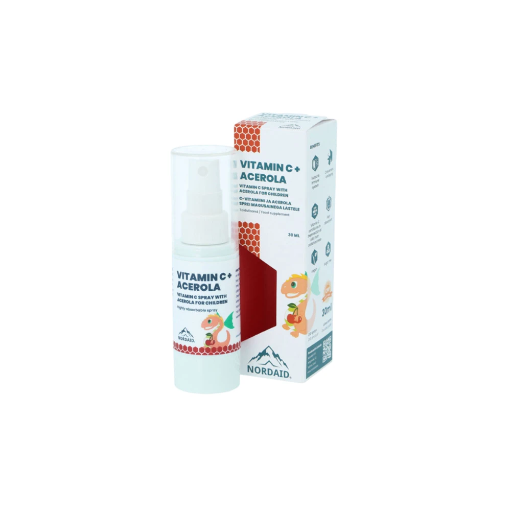 VivaCare Nordaid Vitamin C + Acerola Spray 30ml