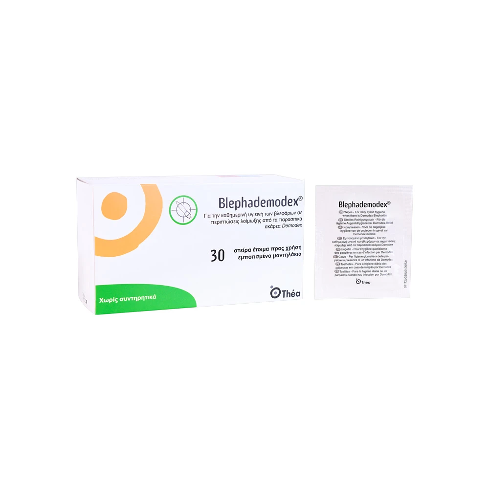 Thea Blephademodex Wipes For Daily Eyelid Care 30 pieces