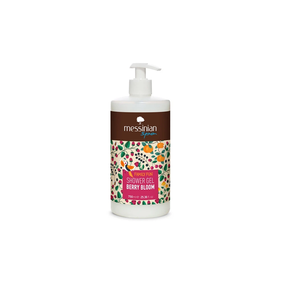 Messinian Spa Berry Bloom Shower Gel 750ml