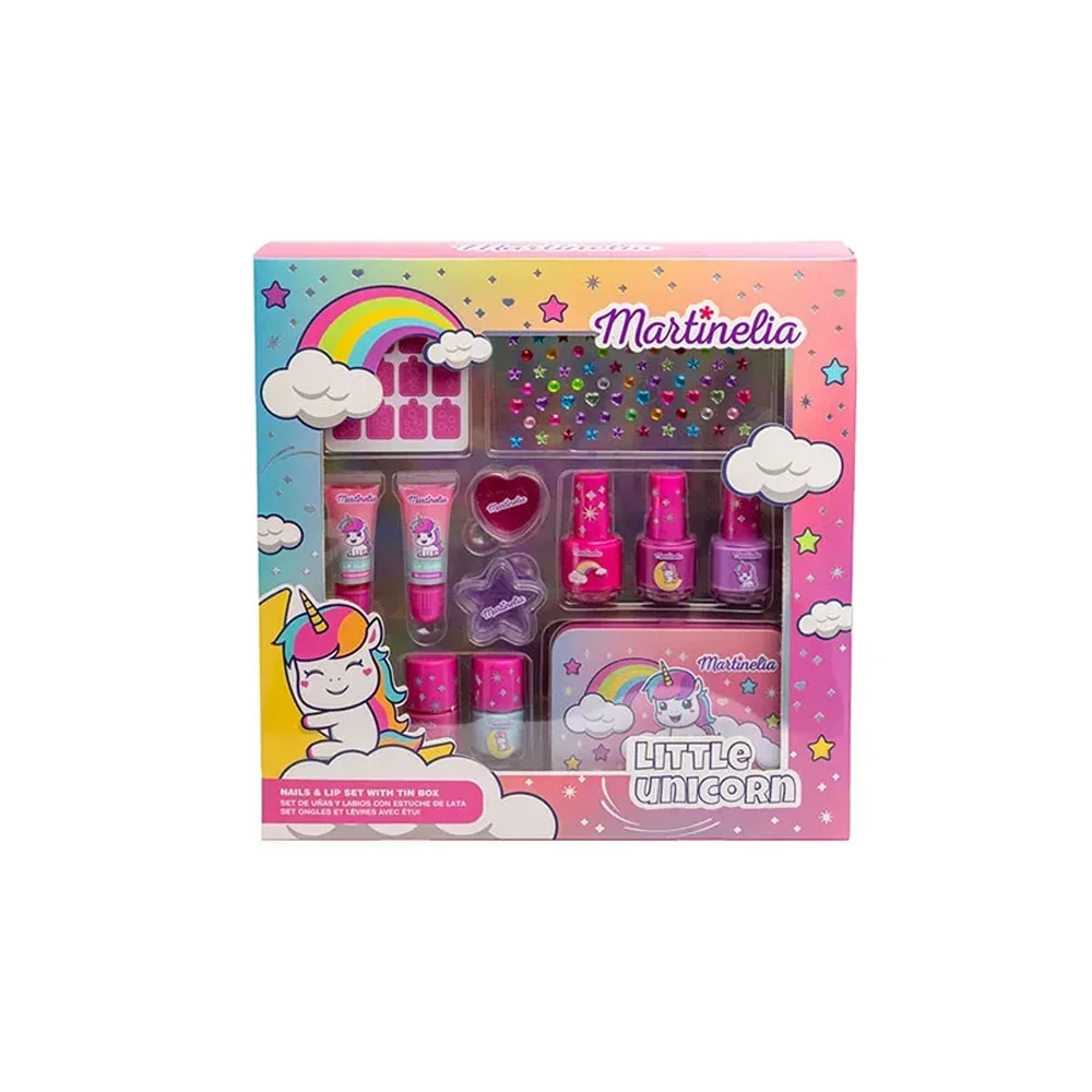 Martinelia Promo Little Unicorn Nails & Lip Tinbox 1 τεμάχιο