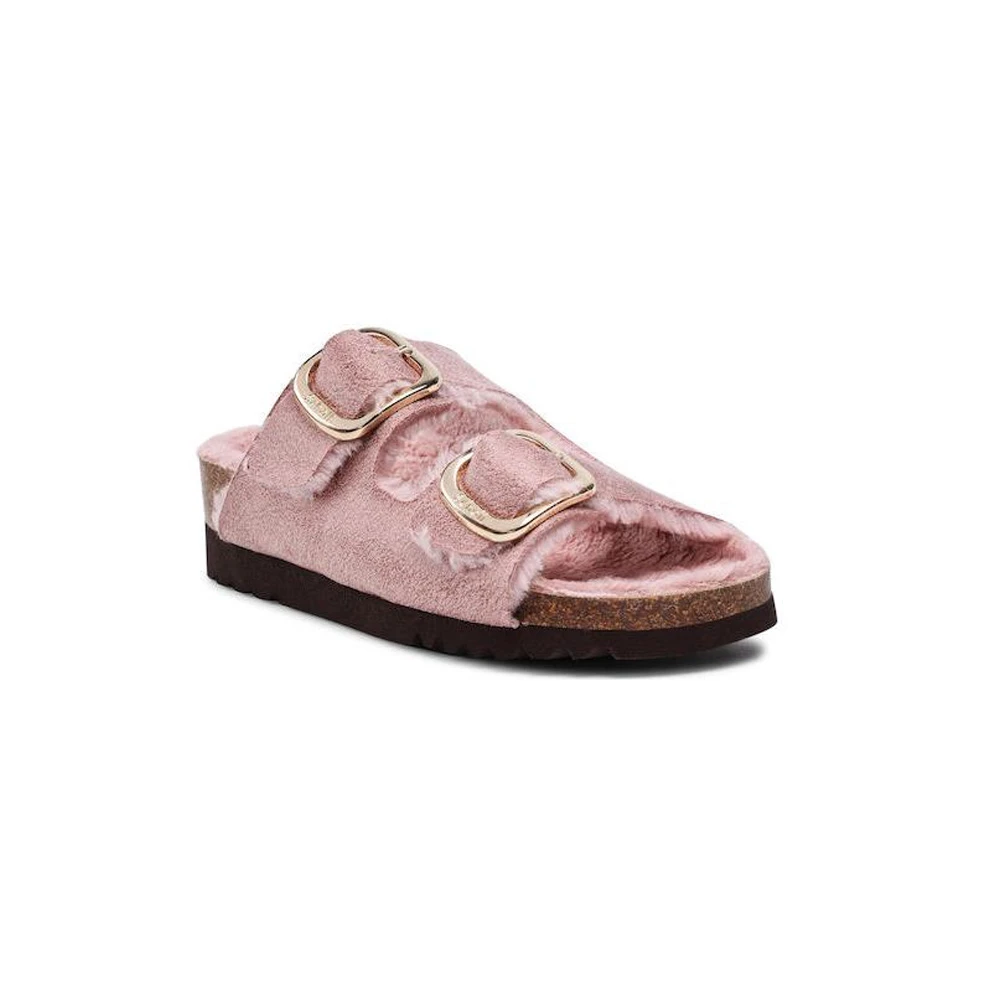 Scholl Shoes Ilary Fluffy Women's Anatomical Slippers Light Pink 1 pair