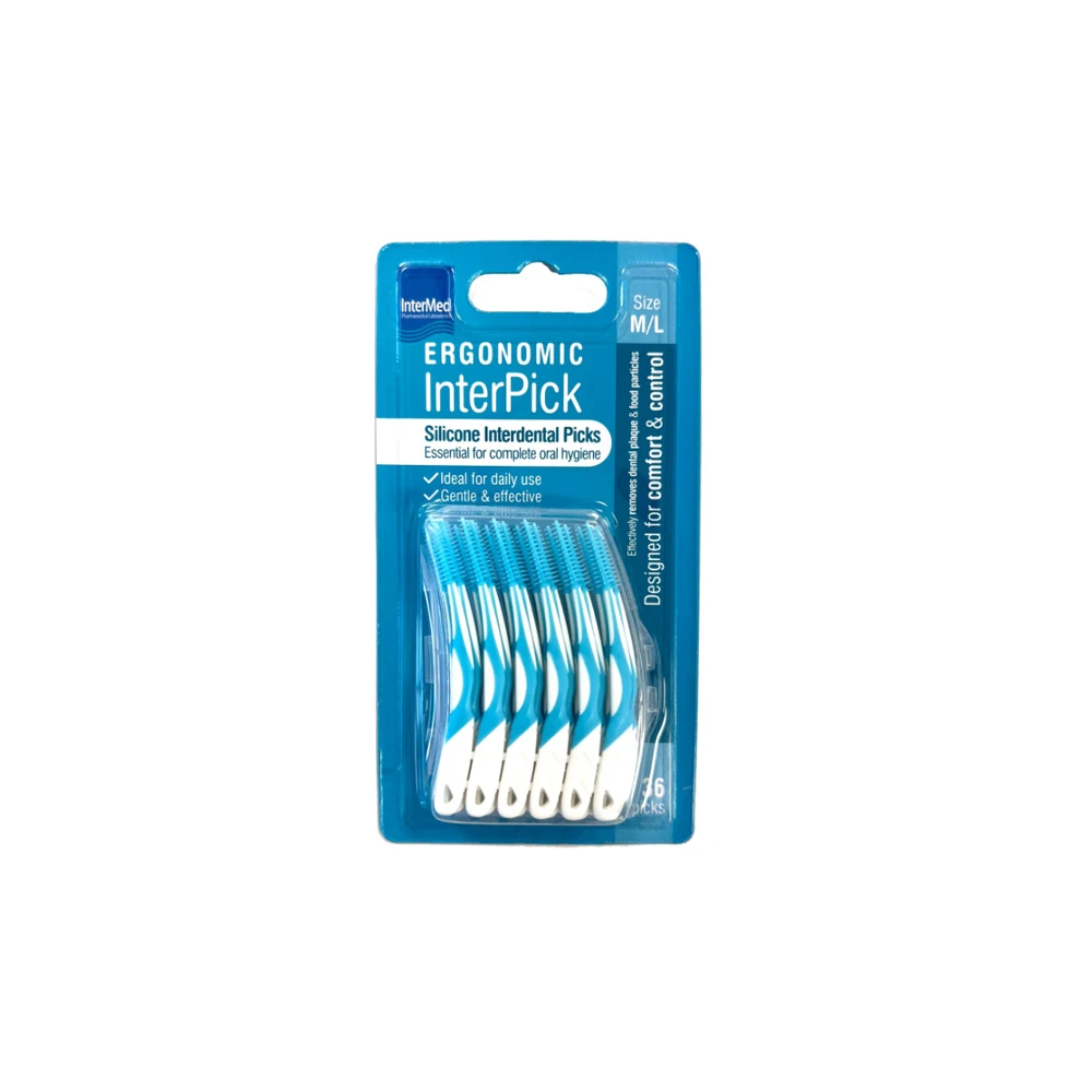 InterMed Ergonomic Interpick M/L 36 pieces