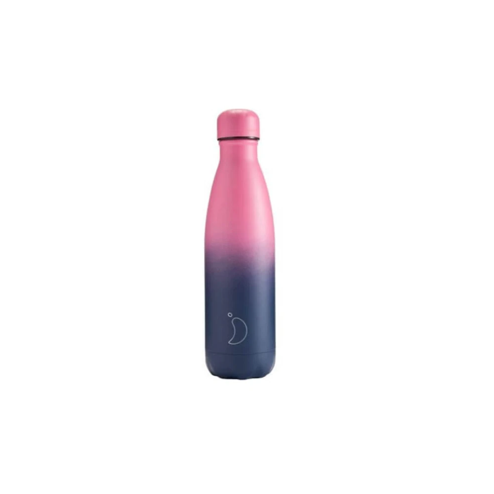 Chilly's Gradient Pink Navy Μπουκάλι Θερμός 500ml