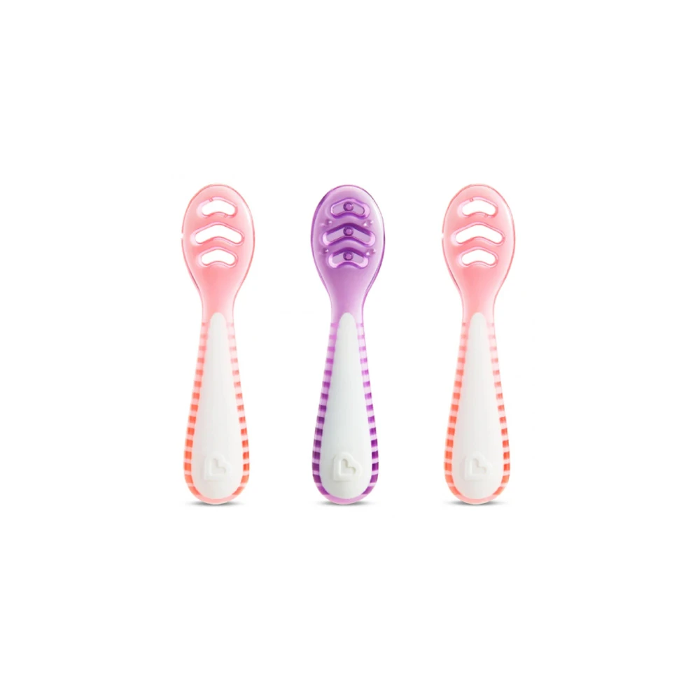 Munchkin Gentle Dip Self-Feeding Spoons 4m+ 3 pieces