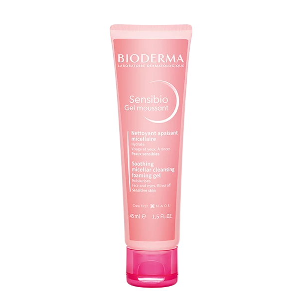 ΔΩΡΟ Bioderma Sensibio Gel Moussant Απαλό Τζελ Καθαρισμού & Αφαίρεσης Μακιγιάζ Για Ευαίσθητο Δέρμα 45ml