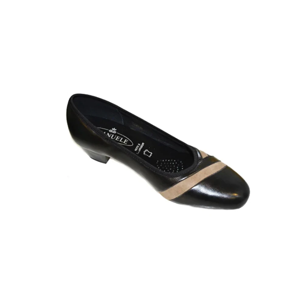 Genesis Emanuele C131 Women's Anatomical Heels Black Beige 1 pair