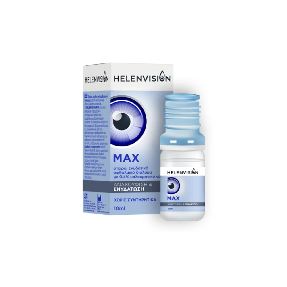 Helenvision Max Ophthalmic Solution With 0.4% Sodium Hyaluronate 10ml