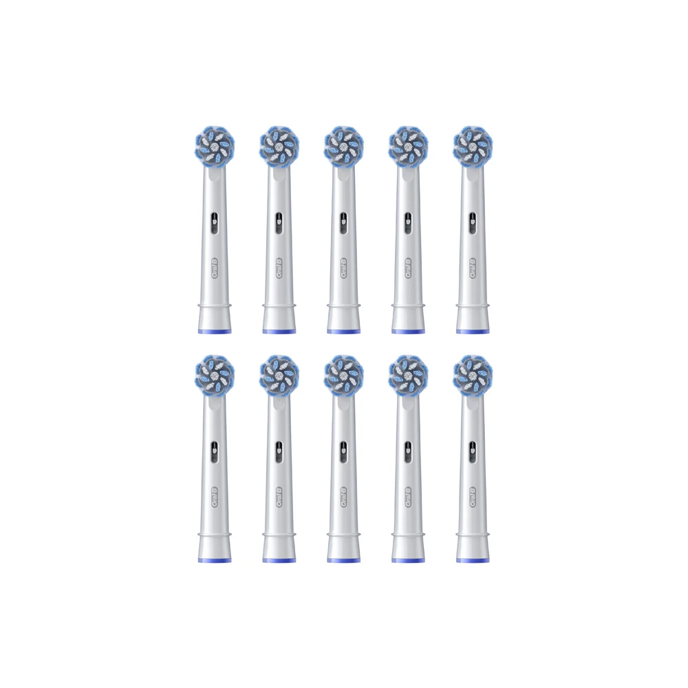 Oral-B Pro Sensitive Clean White Replacement Electric Toothbrush Heads 10 pieces