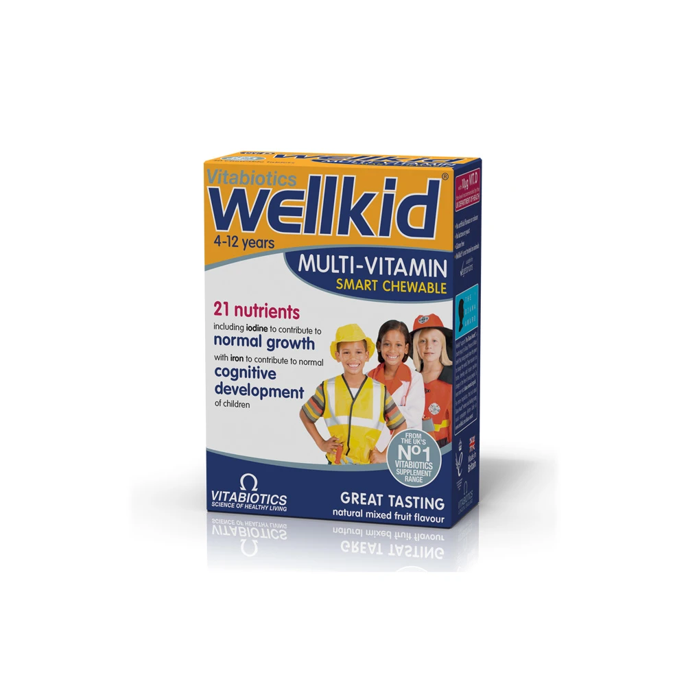 Vitabiotics Wellkid Multivitamin For Children 30 chewable tablets