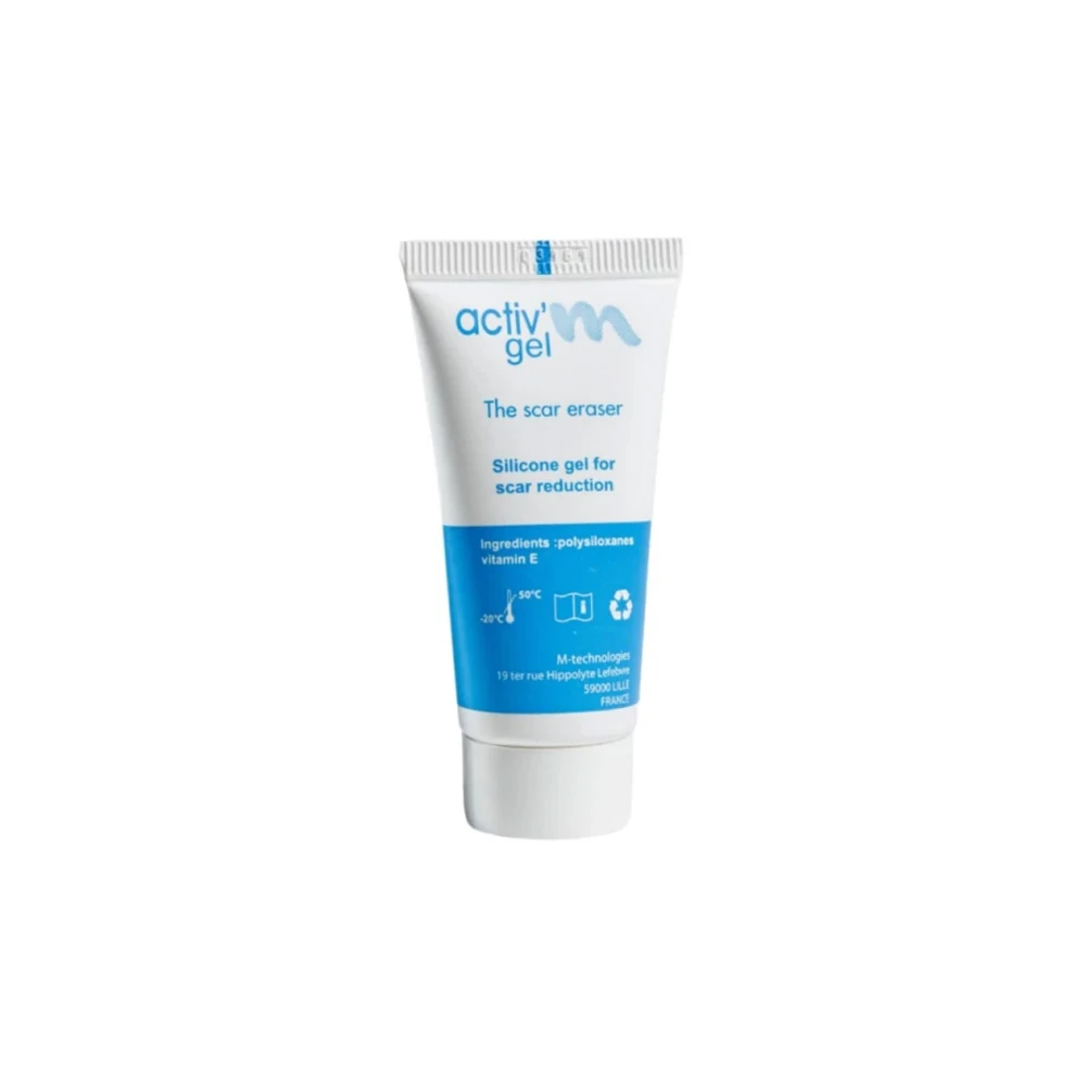 Activ’m Scar Gel Silicone Gel For Scar Treatment Για Πρόληψη & Αντιμετώπιση Του Σχηματισμού Υπερτροφικών Ουλών & Χηλοειδών 10gr