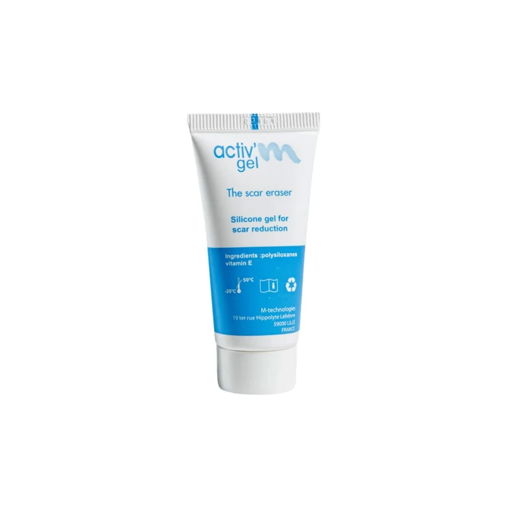 Activ’ m Scar Gel Για Την Πρόληψη & Αντιμετώπιση Του Σχηματισμού Υπερτροφικών Ουλών & Χηλοειδών 20gr
