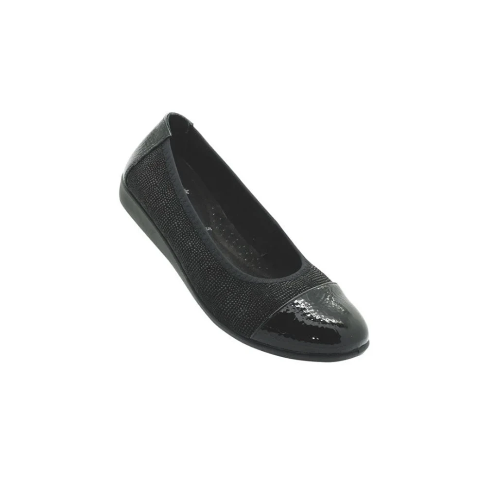 Genesis Emanuele D200 Women's Anatomical Ballerina Black 1 pair