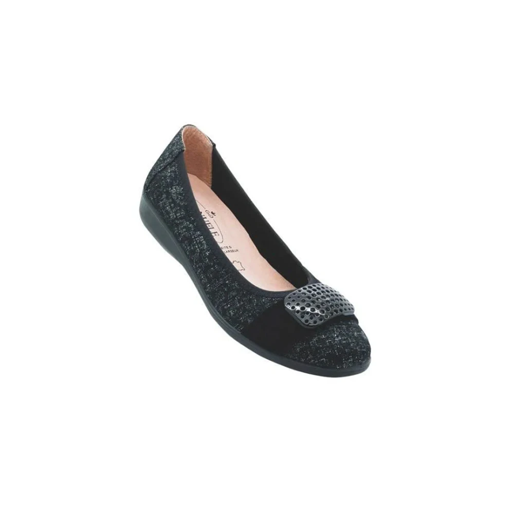 Genesis Emanuele D214 Women's Anatomical Ballerina Black - Gray 1 pair