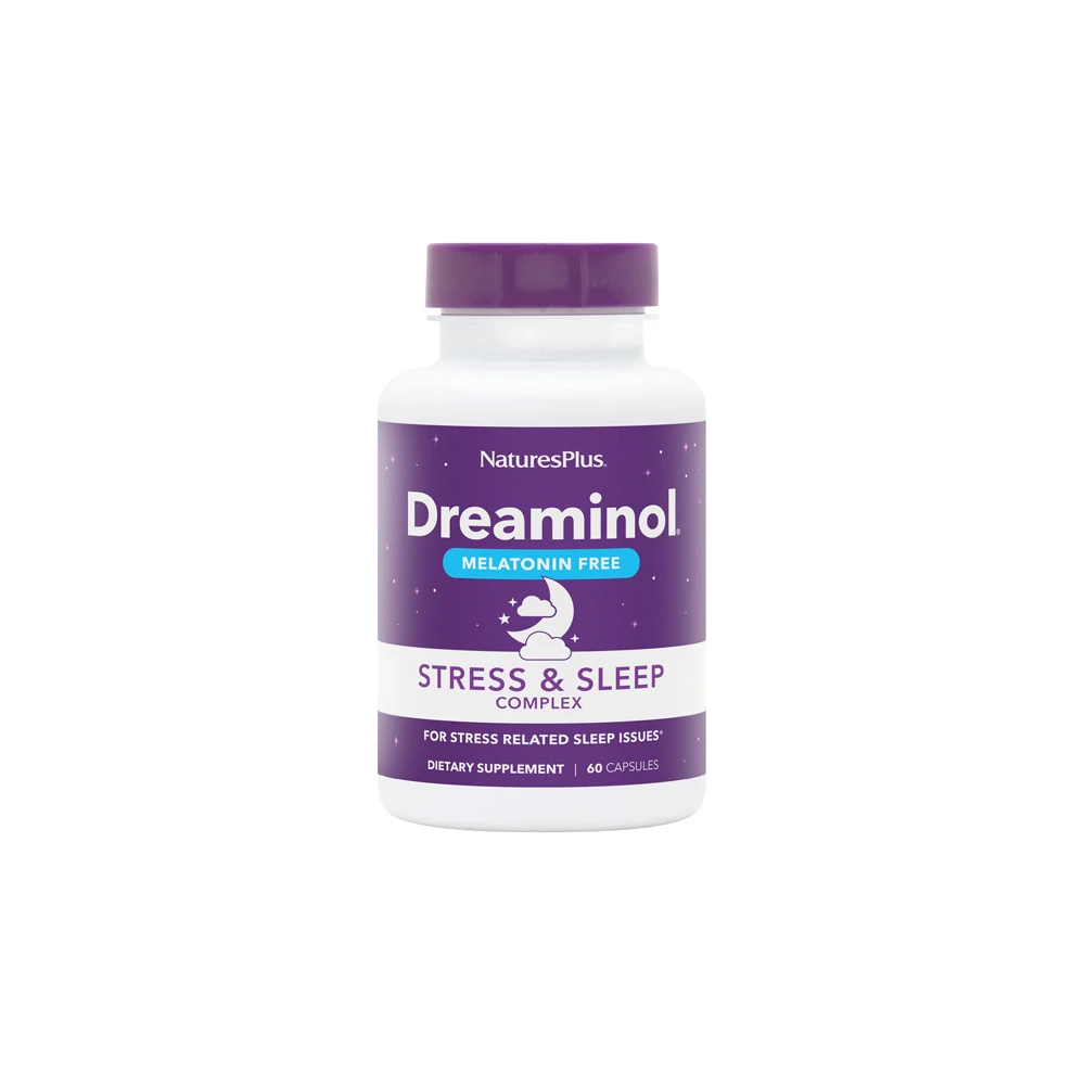 Natures Plus Dreaminol Stress & Sleep Complex Without Melatonin 60 caps