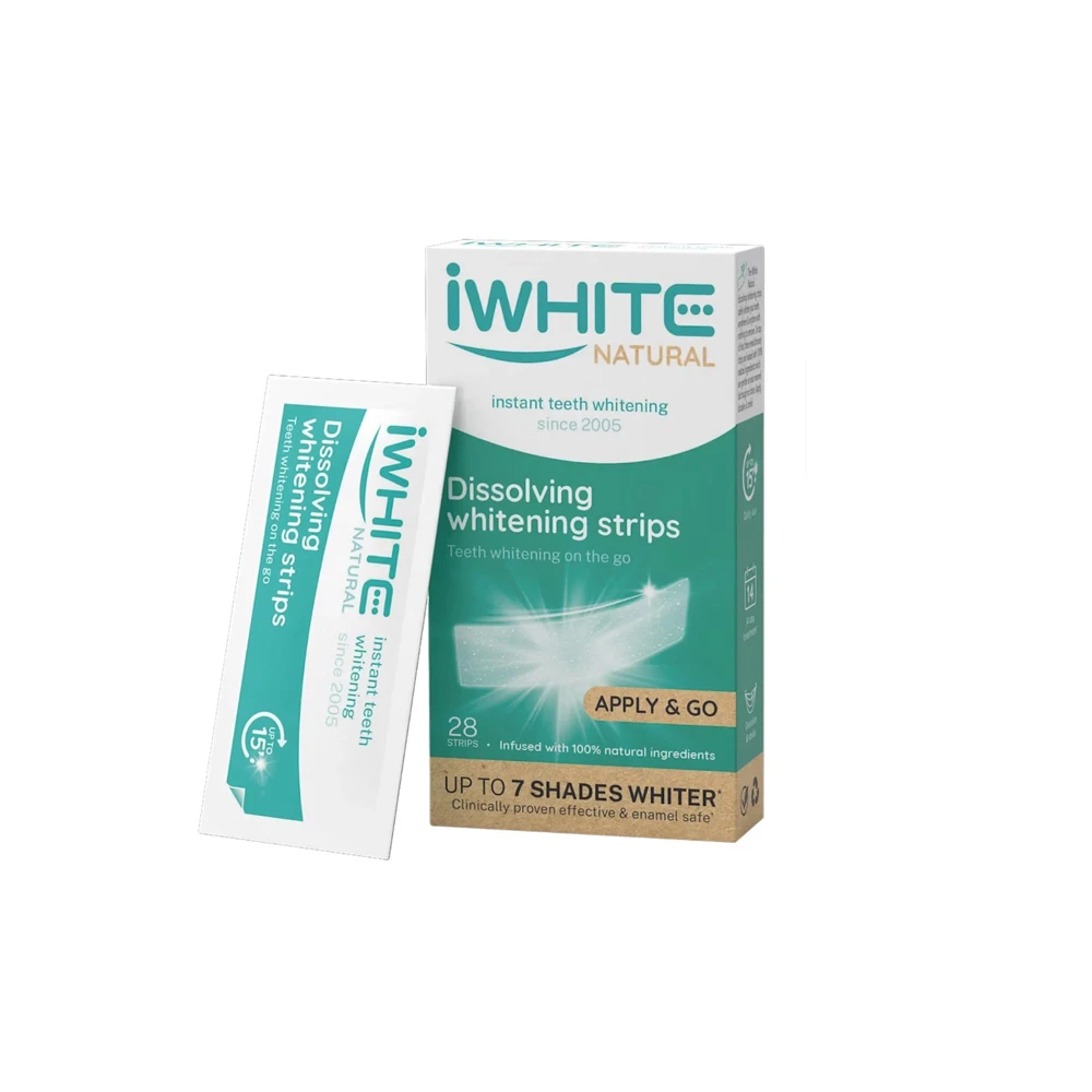 iWhite Natural Dissolving Whitening Strips 28 pieces