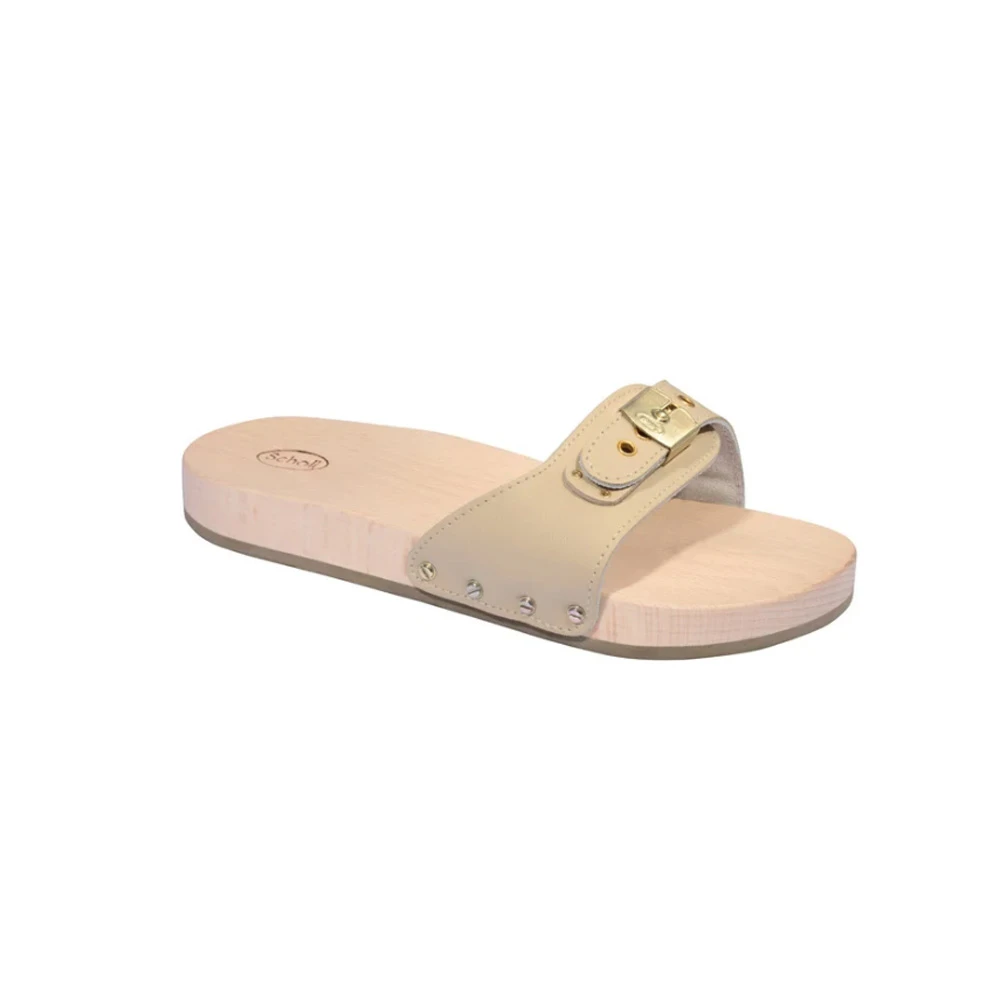 Scholl Shoes Pescura Women's Anatomical Sandal Flat Sugar 1 pair