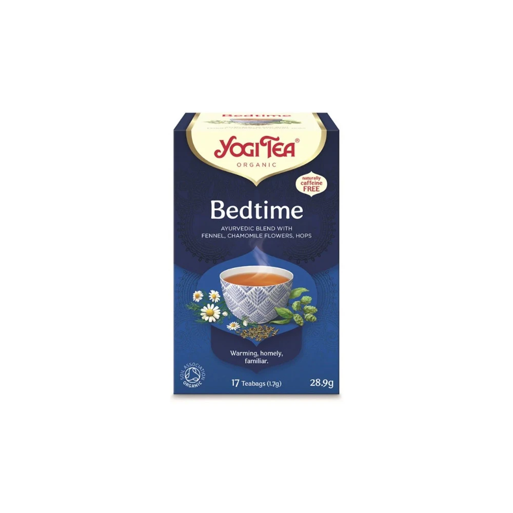 YogiTea Bedtime Αφέψημα Για Χαλάρωση & Aντιμετώπιση Της Αϋπνίας 17x1.8gr