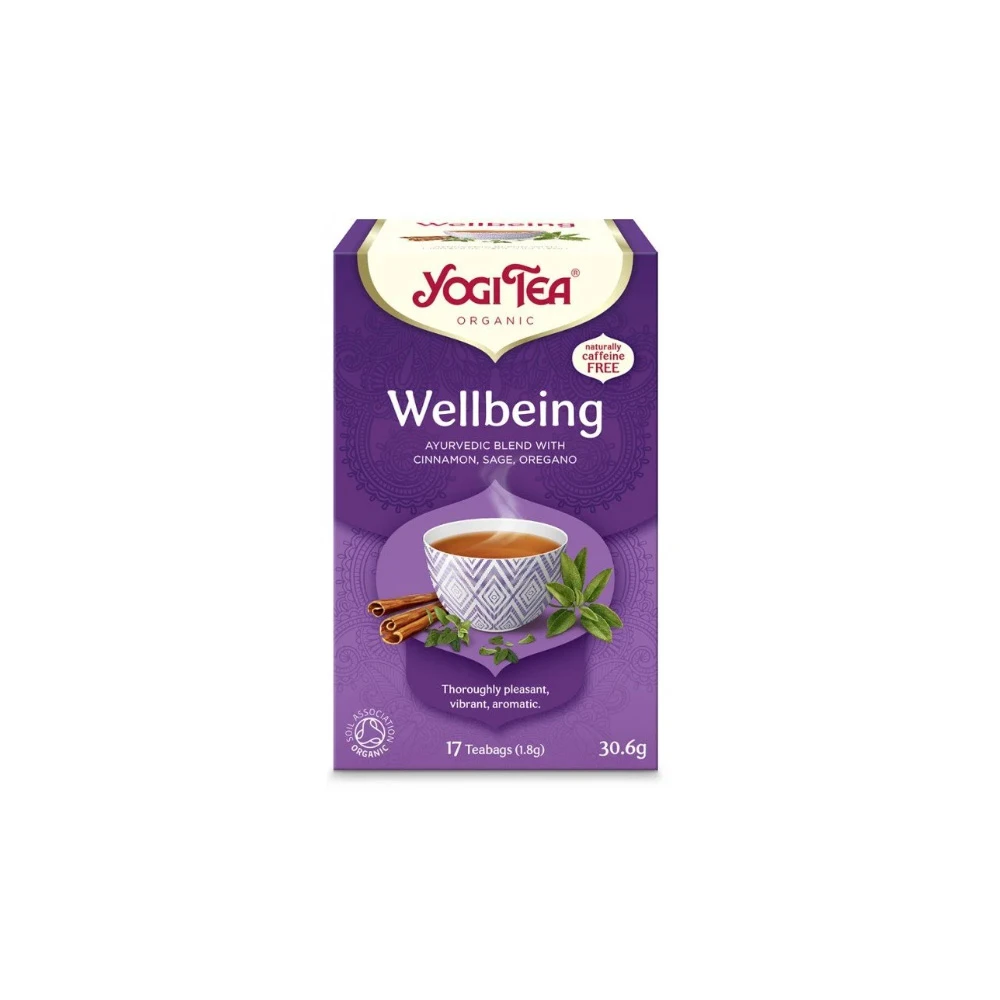 YogiTea Wellbeing (Forever Young) Τσάι 17x1.8gr