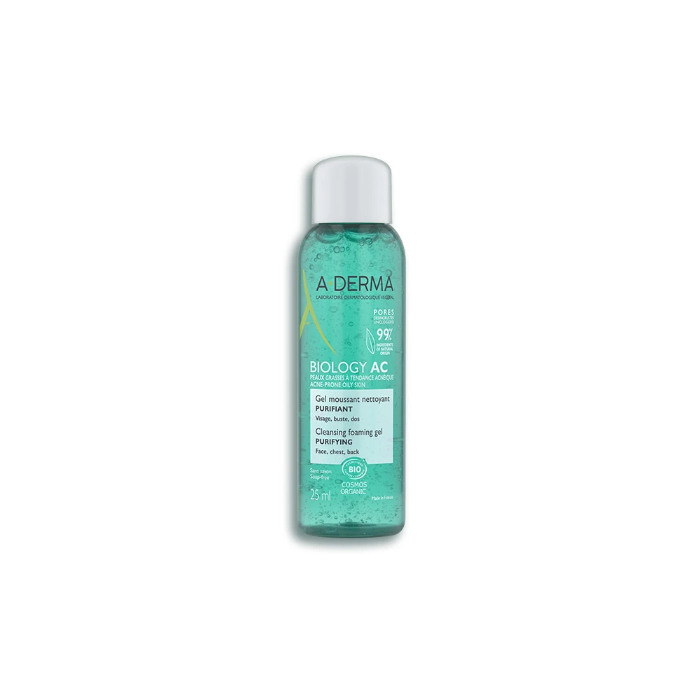 ΔΩΡΟ A-Derma Biology AC Gel Moussant Τζελ Καθαρισμού 25ml