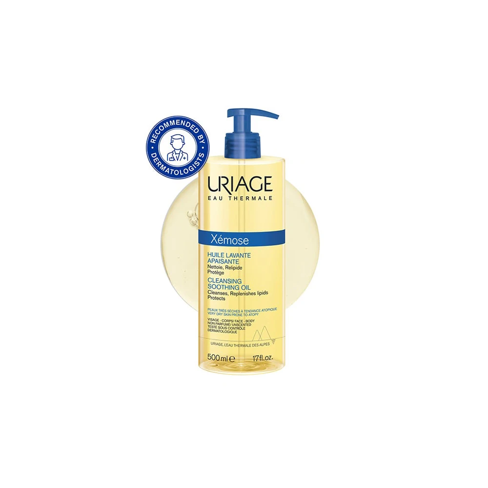 Uriage Xemose Cleansing Soothing Oil 500ml
