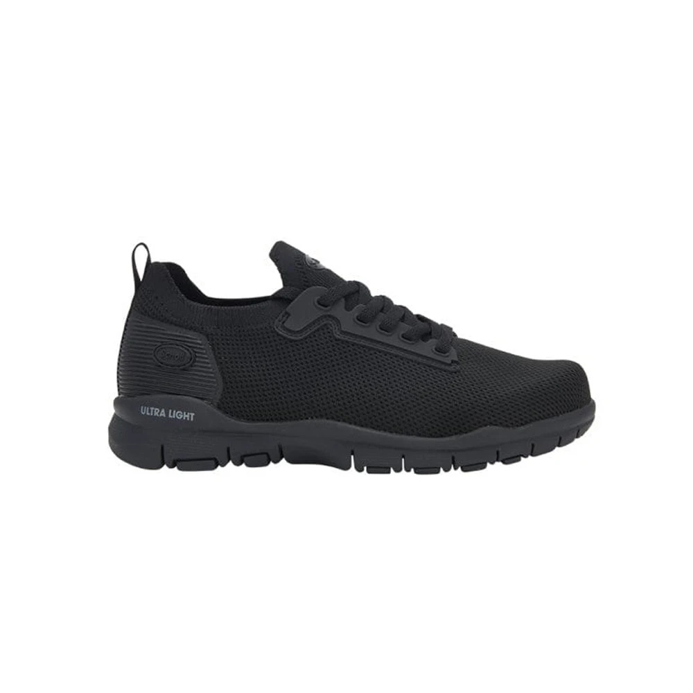 Scholl Shoes Jump Sock Women's Anatomical Athletic Shoe Black 1 pair