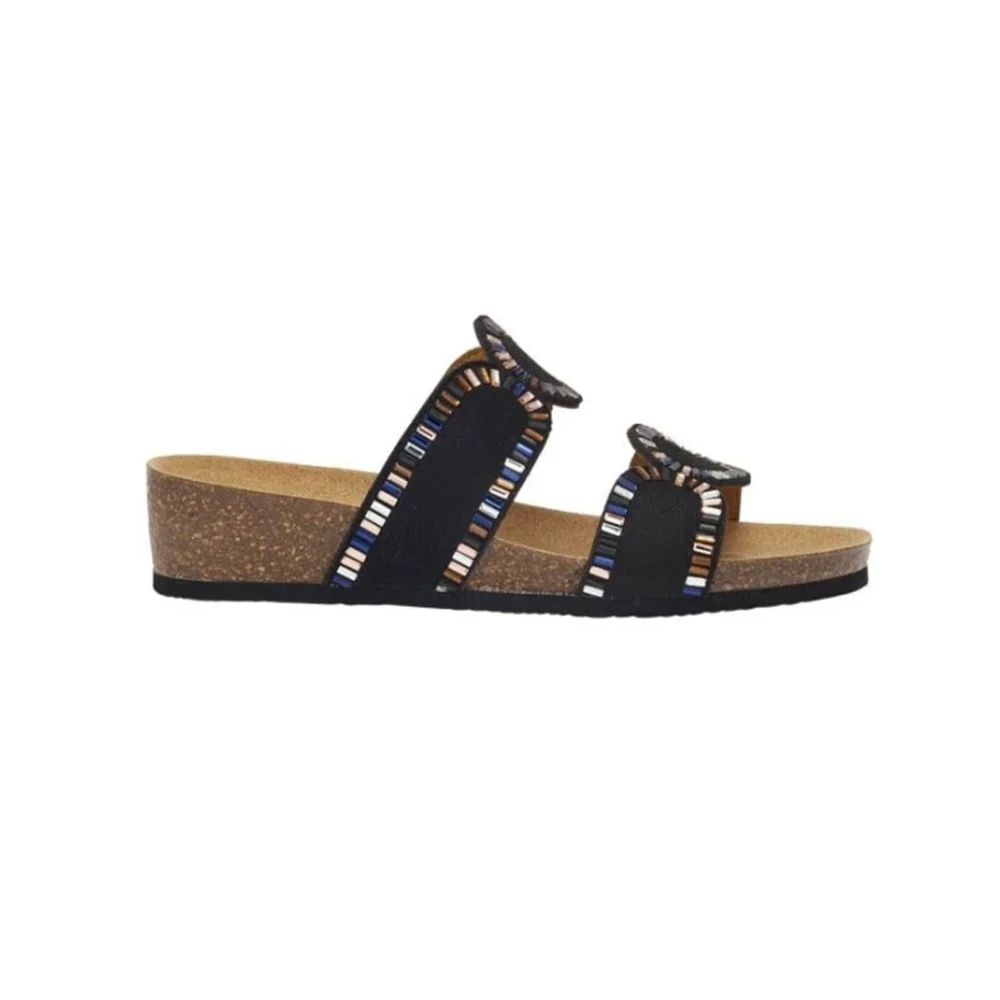 Scholl Shoes Cannes Women's Anatomical Sandal Black 1 pair