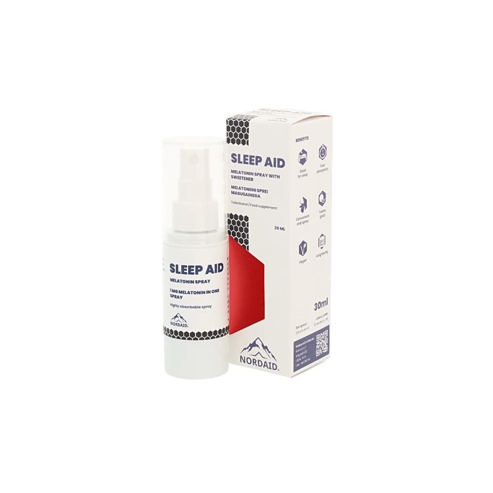 Nordaid Sleep Aid Melatonin Oral Spray 30ml