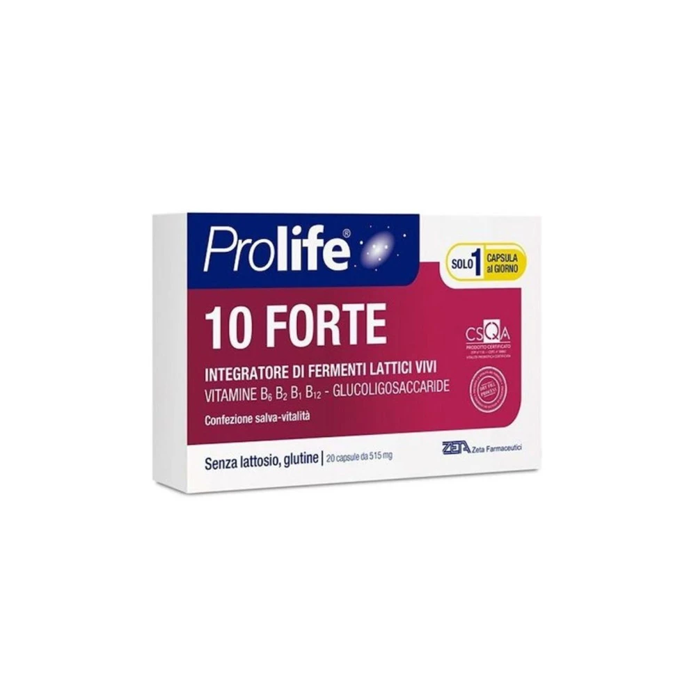 Epsilon Health Prolife 10 Forte Συμπλήρωμα Διατροφής Με Ζωντανά Γαλακτικά Βακτήρια 10 κάψουλες