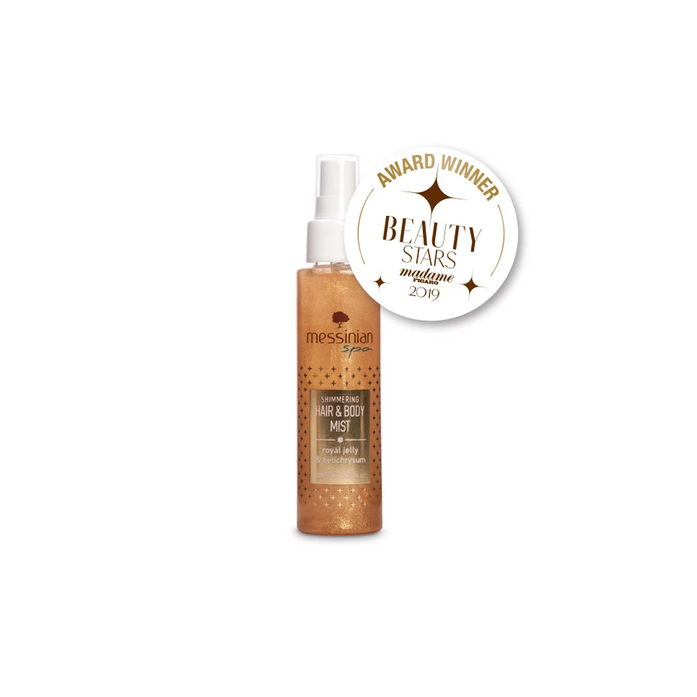 Messinian Spa Hair & Body Mist Royal Jelly & Helichrysum 100ml