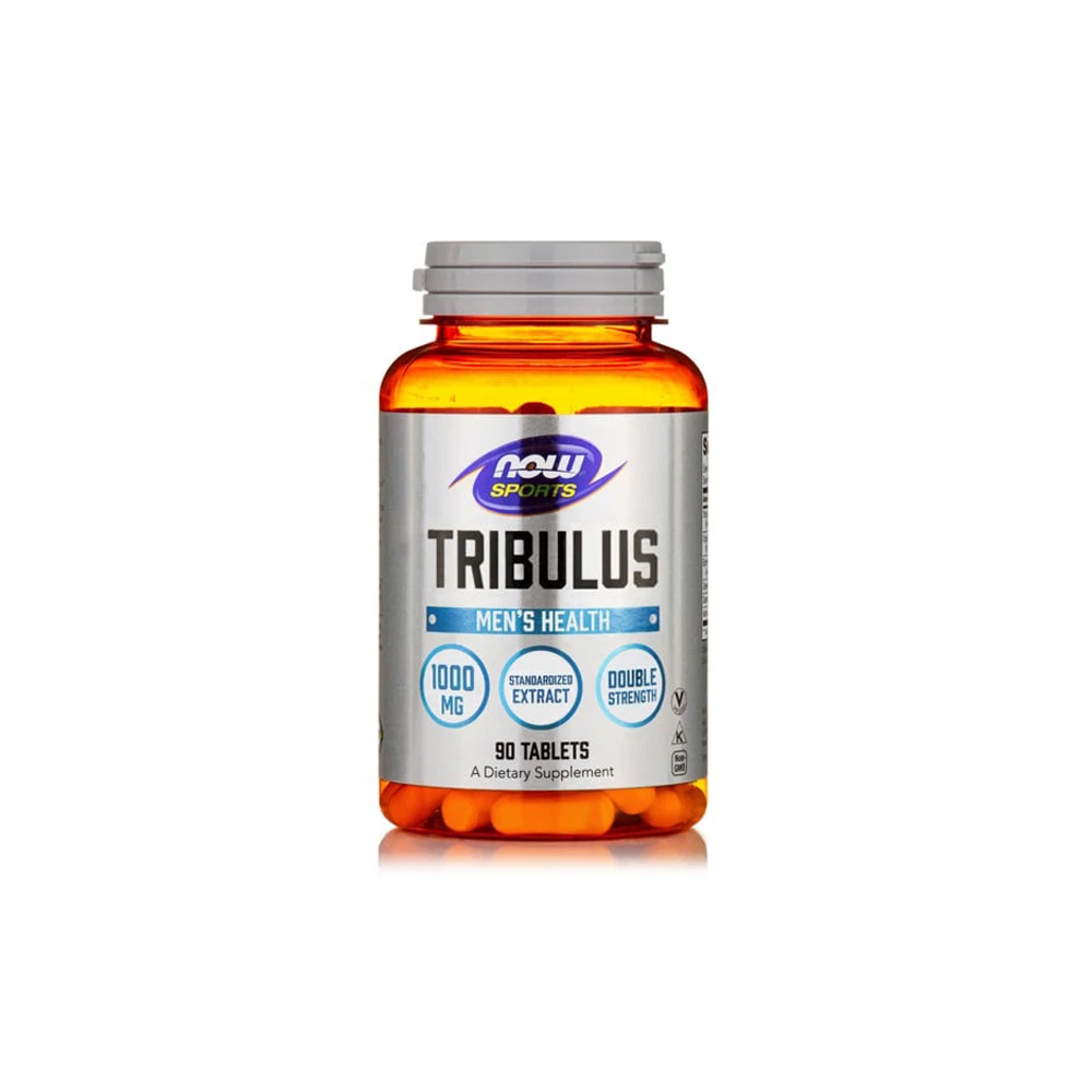 Now Foods Tribulus 1000mg Συμπλήρωμα Διατροφής Για Tην Παραγωγή Τεστοστερόνης 90 ταμπλέτες