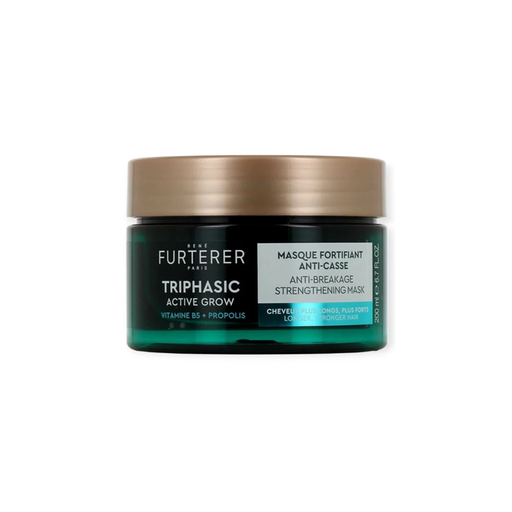 Rene Furterer Triphasic Active Grow Μάσκα Μαλλιών Ενδυνάμωσης Kατά Tου Σπασίματος 200ml