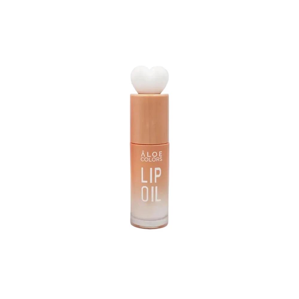 Aloe Colors Lip Oil Ενυδατικό & Θρεπτικό Λάδι Χειλιών Natural Kiss Beige 10ml