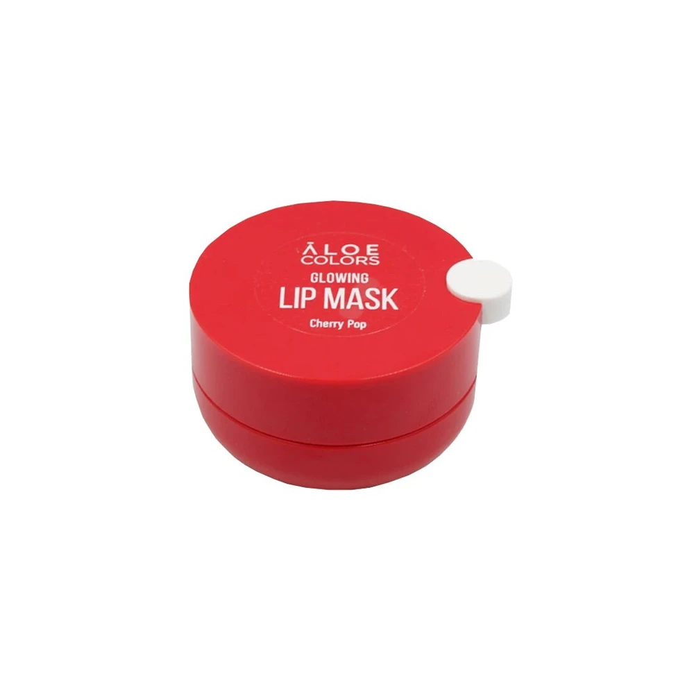 Aloe Colors Lip Mask Μάσκα Χειλιών Cherry Pop Glowing Red 10ml