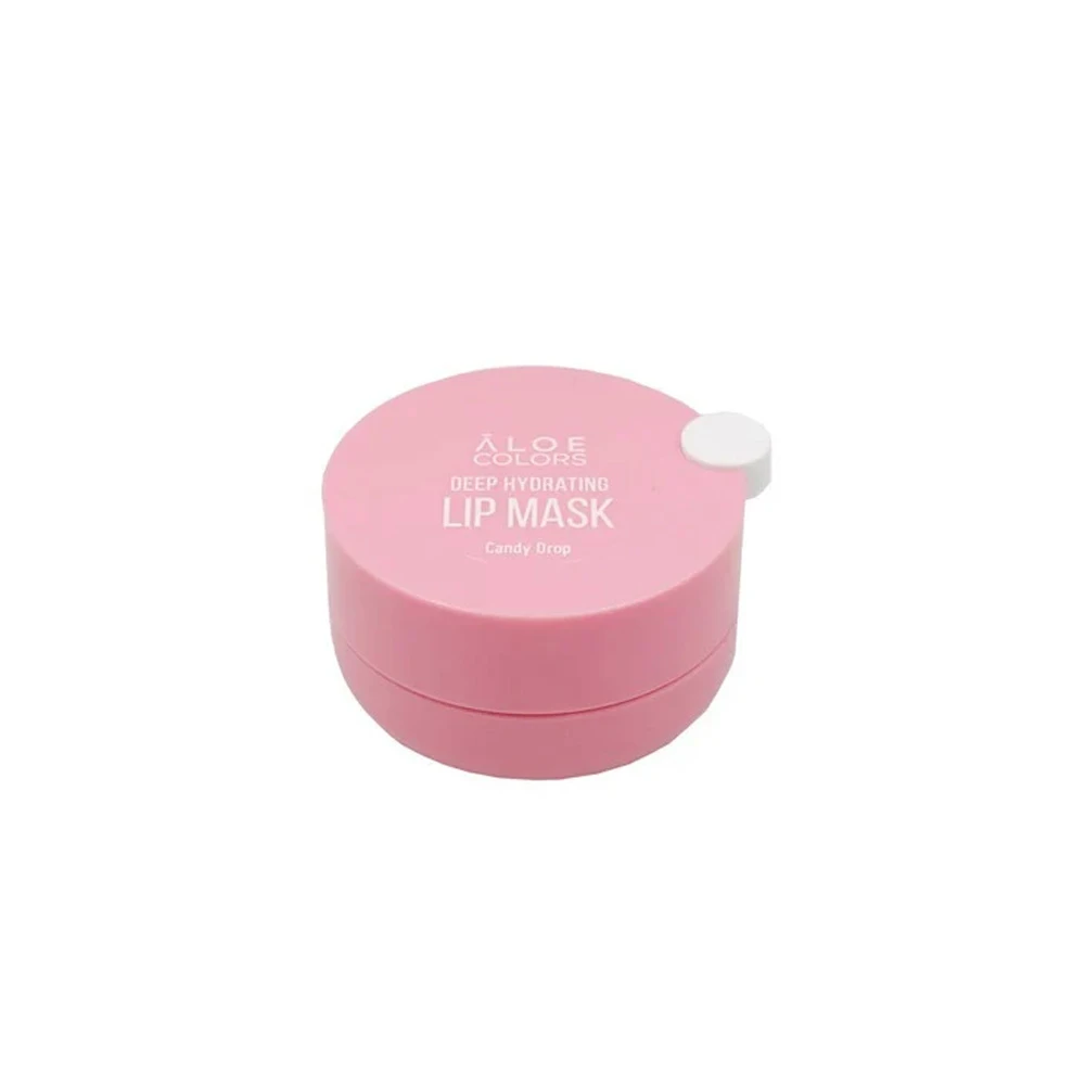Aloe Colors Lip Mask Μάσκα Χειλιών Candy Drop Deep Hydrating Pink 10ml