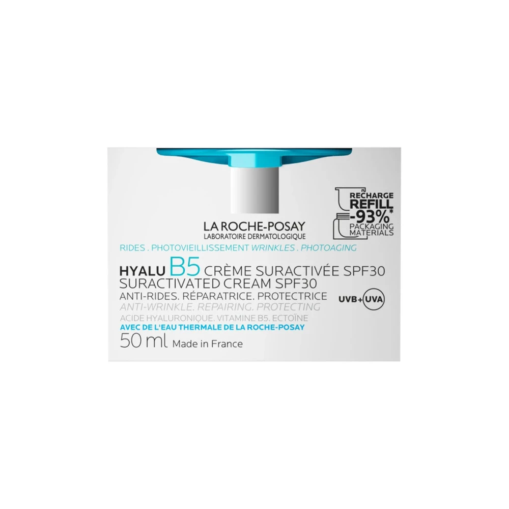 La Roche Posay Hyalu B5 Suractivated Cream SPF30 Refill Αντιρυτιδική Κρέμα για Άμεση Σύσφιξη Λείανση & Επανόρθωση Ανταλλακτικό 50ml