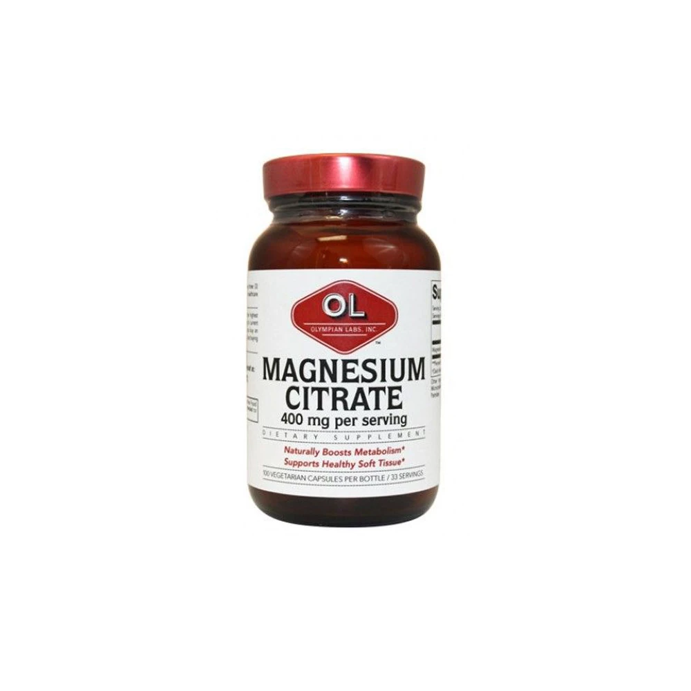 Olympian Labs Super Size Magnesium Citrate 400mg 100 caps