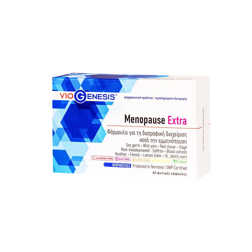 VioGenesis Menopause Extra 60 vegan caps