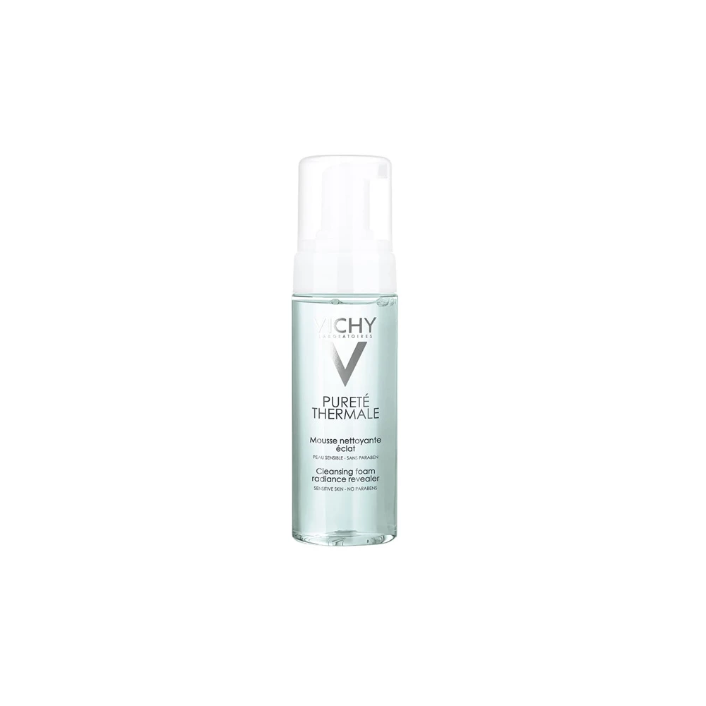 Vichy Purete Thermale Purifying Foaming Water Αφρώδες Νερό Καθαρισμού Προσώπου & Ματιών Για Ευαίσθητες Επιδερμίδες 150ml
