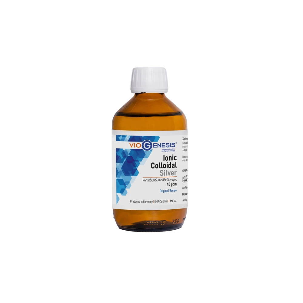 VioGenesis Colloidal Silver Ionic 40ppm 250ml