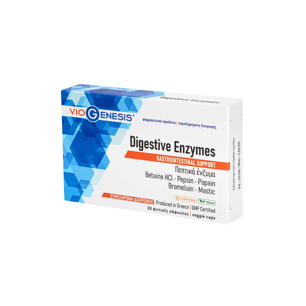 VioGenesis Digestive Enzymes 30 vegan caps
