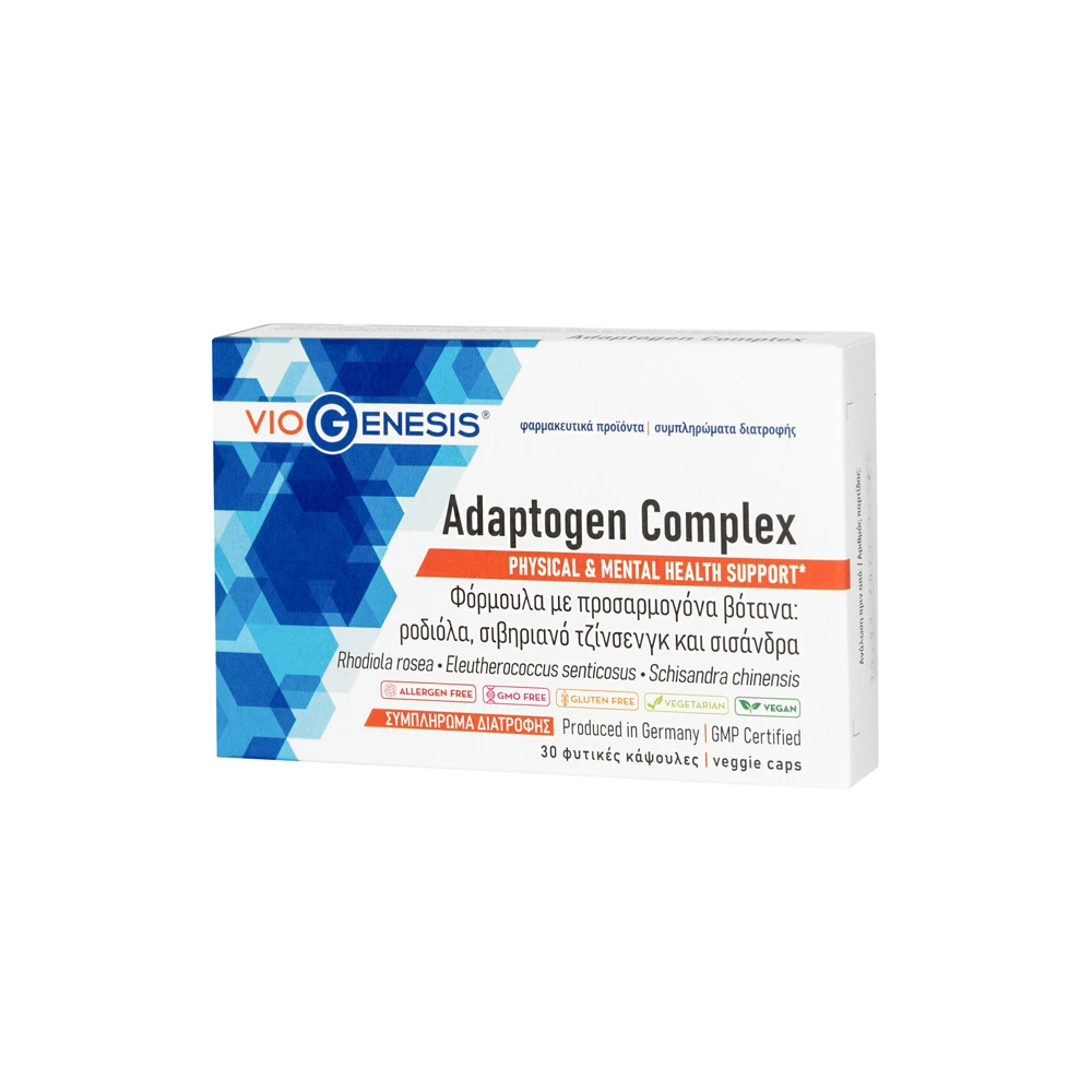 VioGenesis Adaptogen Complex 30 vegan caps