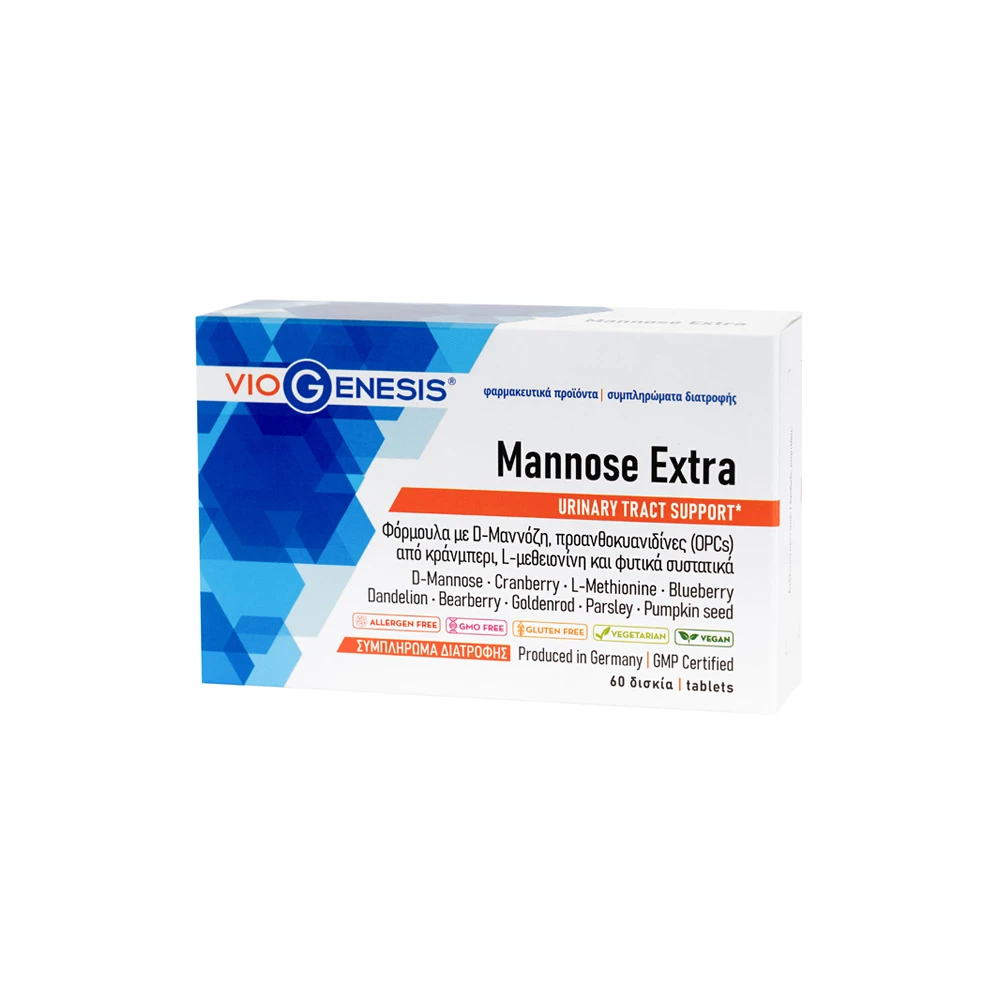 VioGenesis Mannose Extra 60 tabs