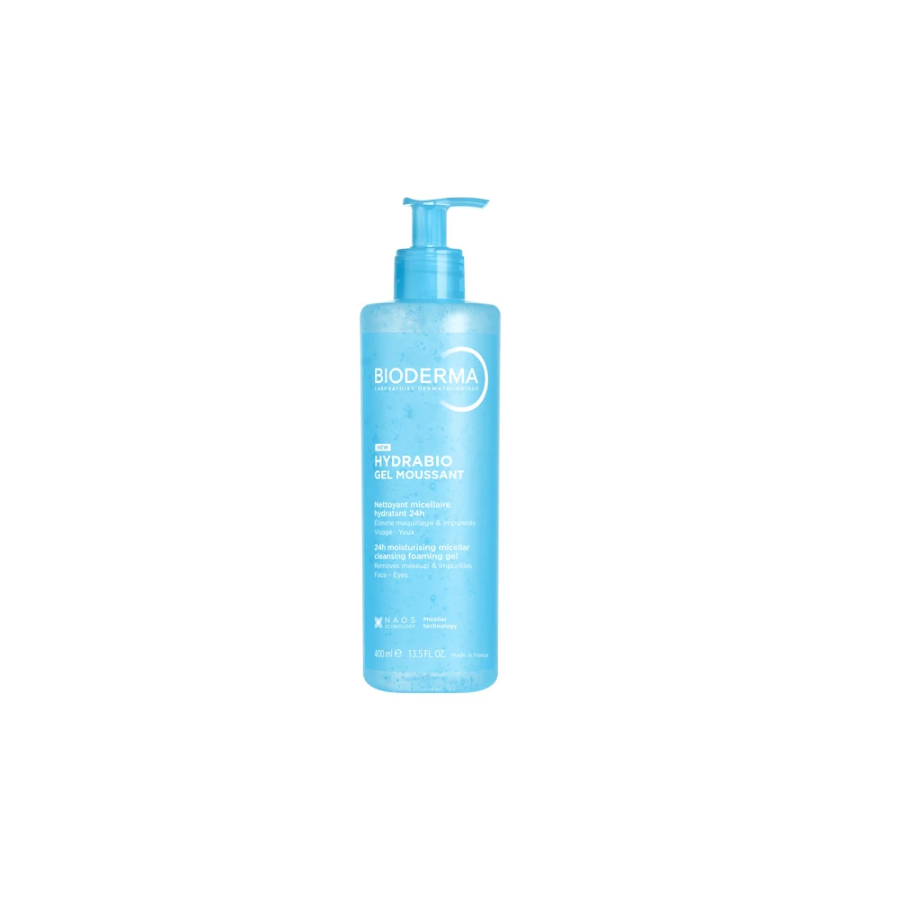 Bioderma Hydrabio Gel Moussant Ενυδατικό Gel Kαθαρισμού Για Το Αφυδατωμένο Δέρμα 400ml