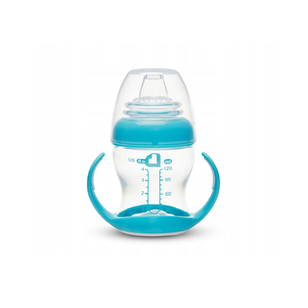 Munchkin Gentle Transition Cup Εκπαιδευτικό Ποτήρι Μπλε 118ml