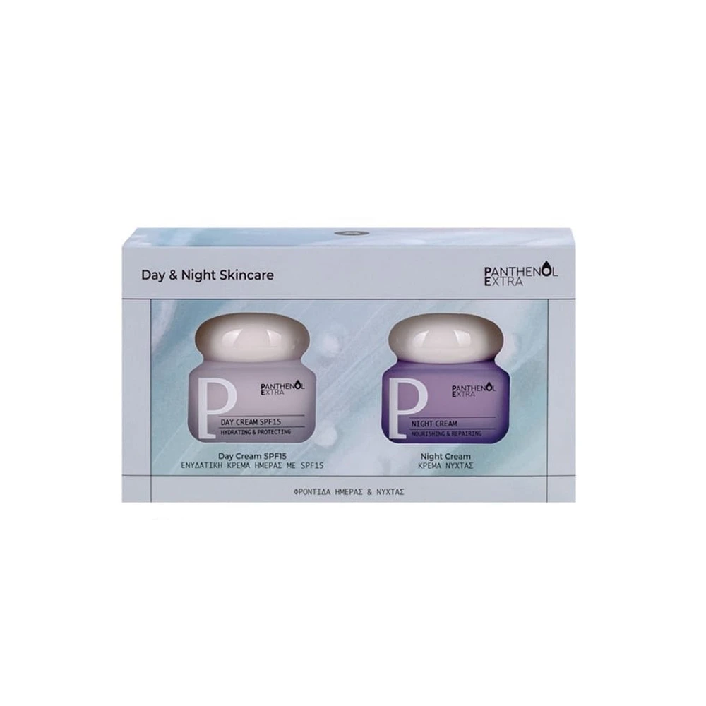 Medisei Promo Panthenol Extra Day & Night Scincare Day Cream SPF15 50ml & Night Cream 50ml