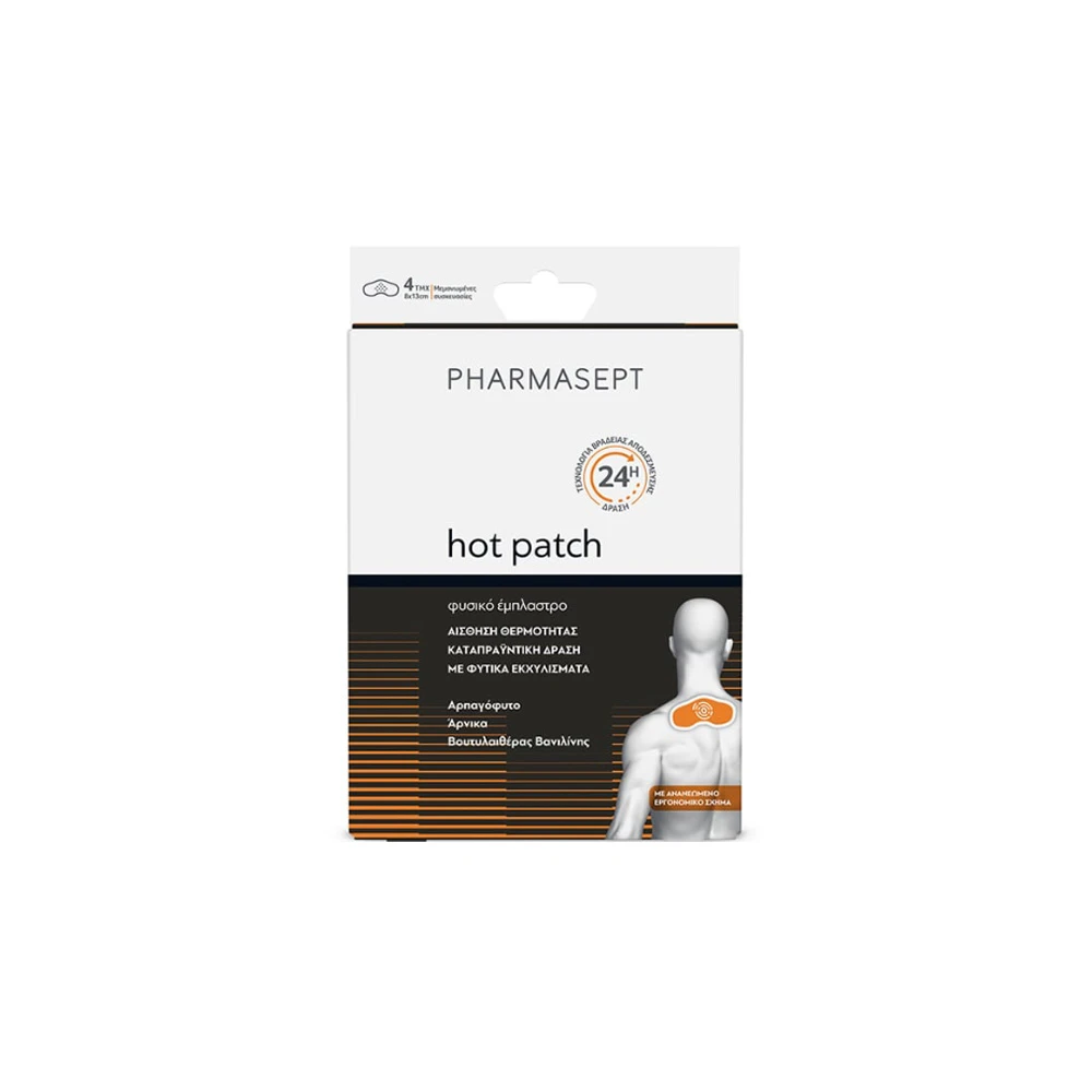 Pharmasept Aid Relief Hot Patch 4 pieces