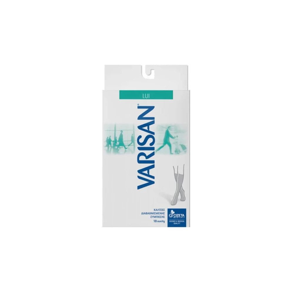 Varisan Lui Men's Graduated Compression Socks 18mmHg Chiaro No1(38-40) 1 pair