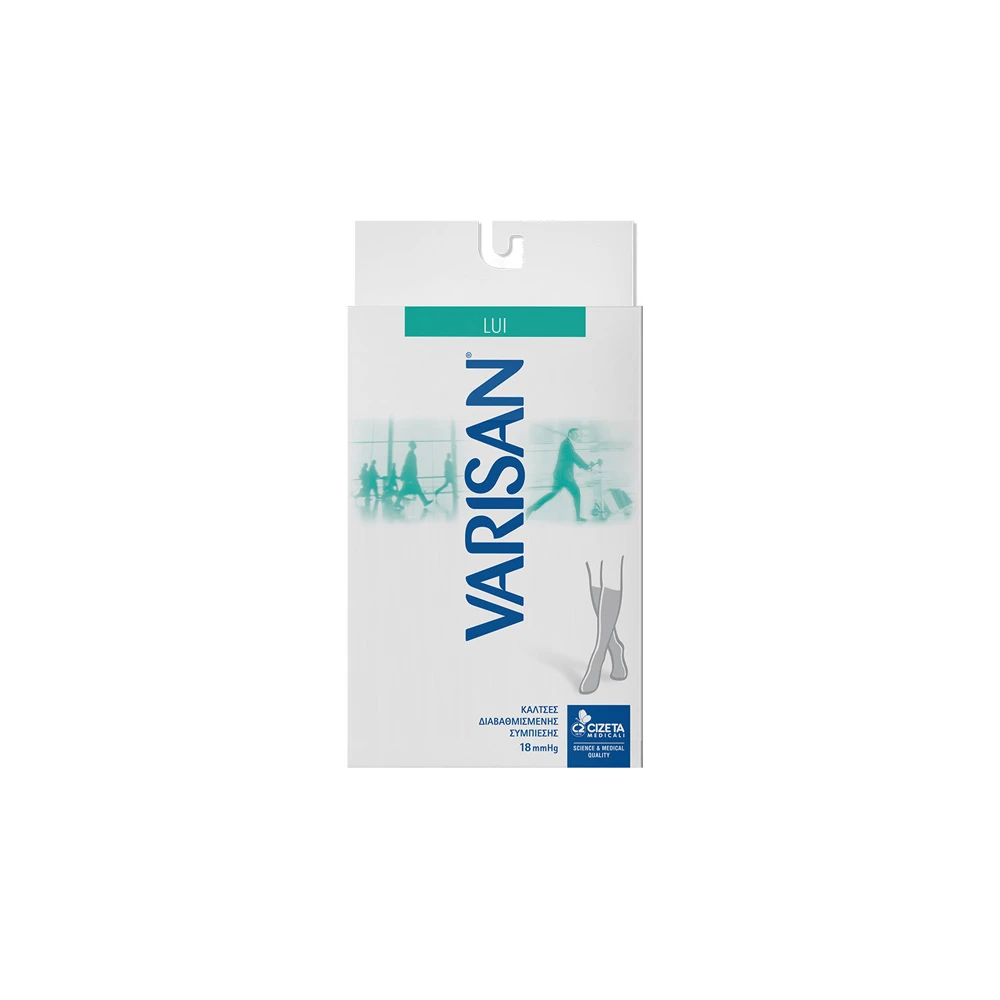 Varisan Lui Κάλτσες Κάτω Γόνατος 18mmHg 129 Chiaro Μπέζ Νο2(40-41) 1 ζευγάρι