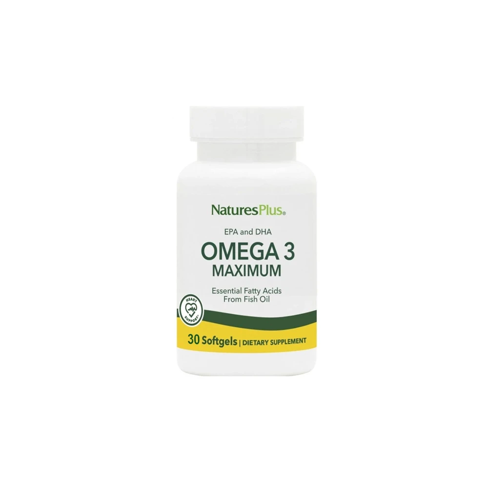 Natures Plus Omega 3 Maximum 30 soft gels