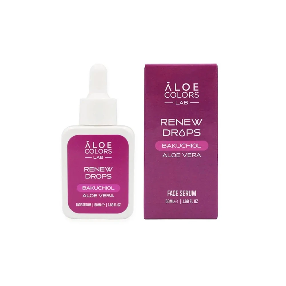 Aloe Colors Face Serum Renew Drops Bakuchiol 50ml